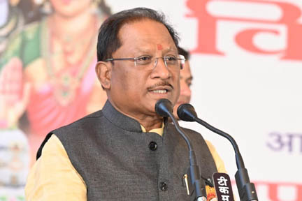 मुख्यमंत्री साय ने दिव्यांगजनों के सामूहिक विवाह समारोह में नवविवाहित जोड़ों को दिया आशीर्वाद मुख्यमंत्री साय ने दिव्यांगजनों के सामूहिक विवाह समारोह में नवविवाहित जोड़ों को दिया आशीर्वाद