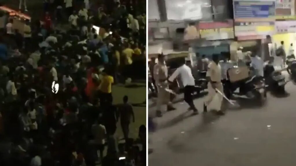 मैच के बाद जश्न के बीच बवाल: महू में झड़प और तनाव, हैदराबाद-नागपुर-करीमनगर में लाठीचार्ज मैच के बाद जश्न के बीच बवाल: महू में झड़प और तनाव, हैदराबाद-नागपुर-करीमनगर में लाठीचार्ज