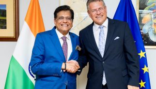 भारत और यूरोपीय संघ 2025 के अंत तक मुक्त व्यापार समझौते पर हस्ताक्षर करने पर सहमत भारत और यूरोपीय संघ 2025 के अंत तक मुक्त व्यापार समझौते पर हस्ताक्षर करने पर सहमत