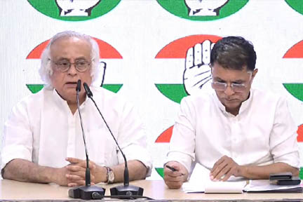 ‘ऑपरेशन सिंदूर’ का राजनीतिकरण और इसे अपना ‘ब्रांड’ बनाने की कोशिश में भाजपा: कांग्रेस ‘ऑपरेशन सिंदूर’ का राजनीतिकरण और इसे अपना ‘ब्रांड’ बनाने की कोशिश में भाजपा: कांग्रेस