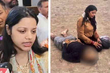 कश्मीरियों को निशाना नहीं बनाया जाना चाहिए : नौसना अधिकारी नरवाल की पत्नी हिमांशी कश्मीरियों को निशाना नहीं बनाया जाना चाहिए : नौसना अधिकारी नरवाल की पत्नी हिमांशी