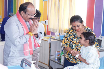 श्री सत्य साईं संजीवनी अस्पताल से रायपुर की बनी है अलग पहचान – अरुण साव श्री सत्य साईं संजीवनी अस्पताल से रायपुर की बनी है अलग पहचान – अरुण साव