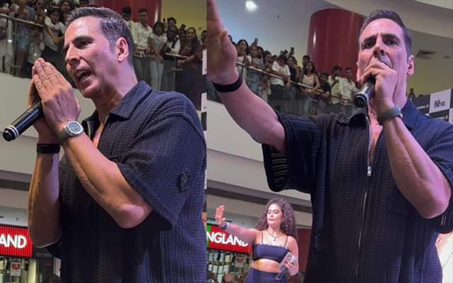 अक्षय कुमार ने पुणे में ‘हाउसफुल 5’ के प्रचार के दौरान उत्साही भीड़ से शांत रहने की अपील की अक्षय कुमार ने पुणे में ‘हाउसफुल 5’ के प्रचार के दौरान उत्साही भीड़ से शांत रहने की अपील की