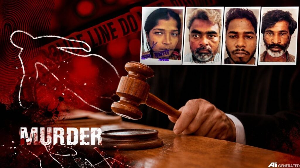 वाहन लूटकर चालक की हत्या का मामला: 4 दोषियों को उम्रकैद, एक को 1 साल की सजा, एक आरोपी बरी - Chhattisgarh समाचार