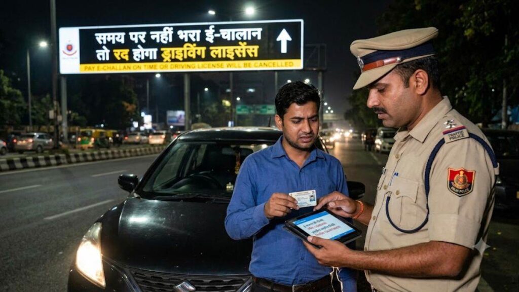 यातायात पुलिस की नई गाइडलाइन: समय पर नहीं भरा ई-चालान तो रद होगा ड्राइविंग लाइसेंस, नीलाम हो सकती है गाड़ी - राष्ट्रवाणी - Chhattisgarh समाचार