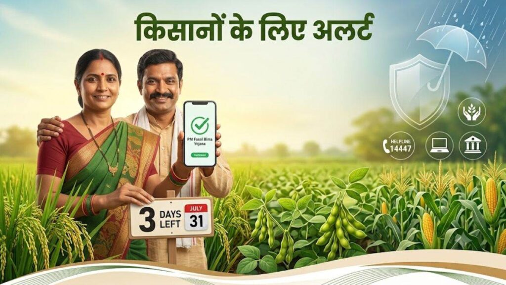 किसानों के लिए बड़ा अपडेट: फसल नुकसान का मुआवजा चाहिए तो 31 जुलाई तक बीमा कराएं, जान लें 72 घंटे का नियम - राष्ट्रवाणी - Chhattisgarh समाचार