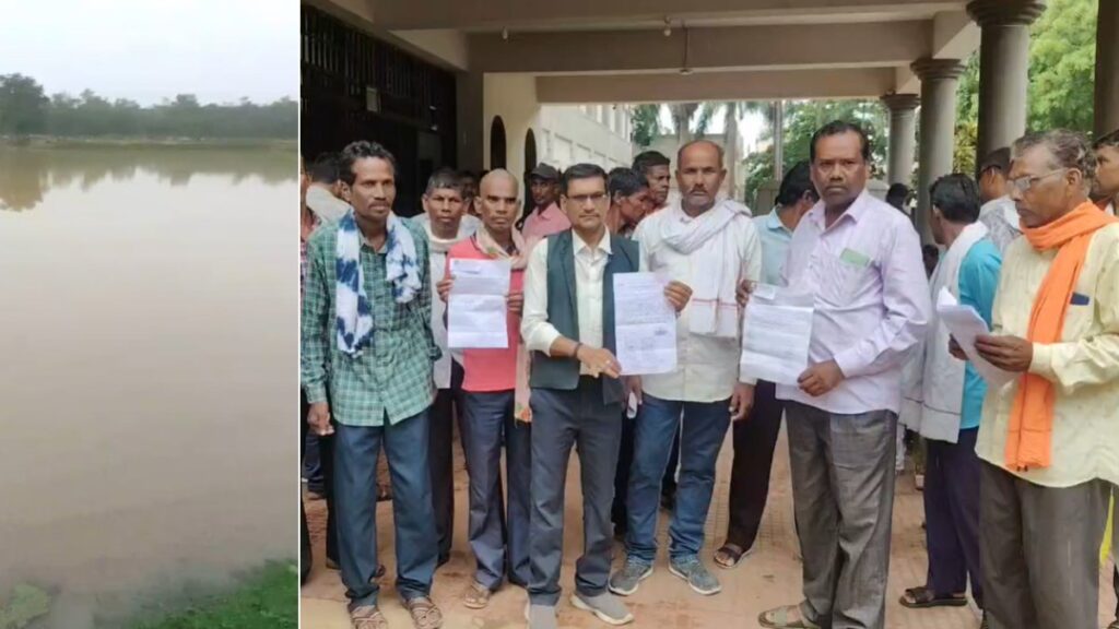 बारिश बनी अभिशाप : जलभराव से 100 एकड़ फसल बर्बाद, पानी निकासी के लिए किसानों ने कलेक्टर से लगाई गुहार - राष्ट्रवाणी - Chhattisgarh समाचार