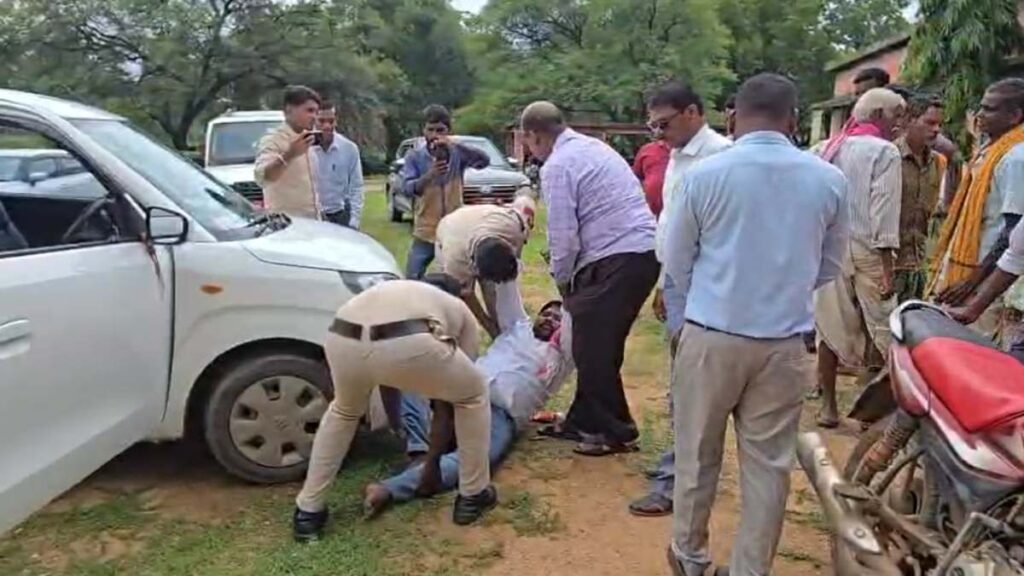 रवि भगत को पुलिस ने भेजा जेल, सरस्वती साइकिल योजना में भ्रष्टाचार का आरोप लगाते स्कूल परिसर में किया था हंगामा - राष्ट्रवाणी - Chhattisgarh समाचार