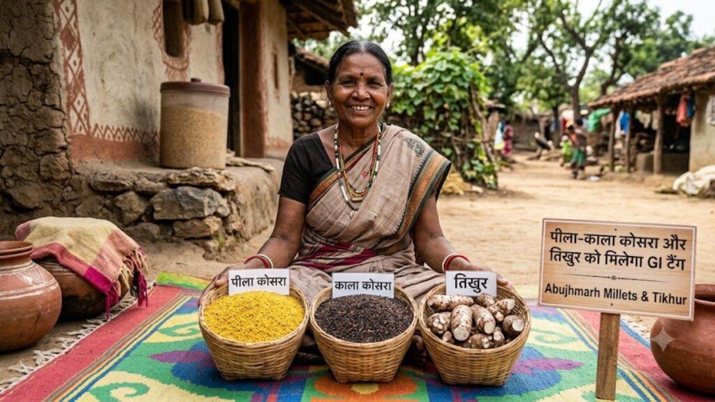अबूझमाड़ की कृषि विरासत को मिलेगी दुनियाभर में पहचान, पीला-काला कोसरा और तिखुर को मिलेगा गि टैग - राष्ट्रवाणी - Chhattisgarh समाचार