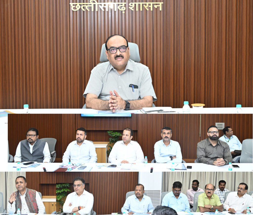 मुख्य सचिव ने सिंचाई परियोजनाओं को अधिक व्यवहारिक, टिकाऊ और संसाधनों के बेहतर उपयोग पर दिया जोर - राष्ट्रवाणी - Chhattisgarh समाचार