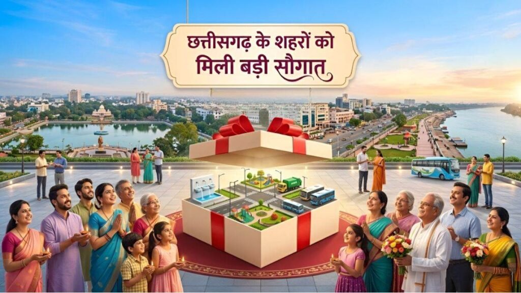 छत्तीसगढ़ को मिली सौगात, नगर पालिका के लिए 17.39 करोड़ रुपये स्वीकृत, इन इलाकों का होगा विकास - राष्ट्रवाणी - Chhattisgarh समाचार
