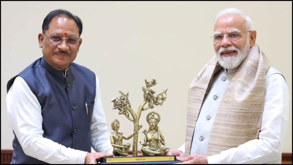 छत्तीसगढ़ को मिलेंगे ₹10,500 करोड़ के यूरिया प्रोजेक्ट, 461 गांवों में बिजली और AIIA... पीएम मोदी से सीएम विष्णु देव साय ने मांगी मदद - राष्ट्रवाणी - Chhattisgarh समाचार छत्तीसगढ़ को मिलेंगे ₹10,500 करोड़ के यूरिया प्रोजेक्ट, 461 गांवों में बिजली और AIIA... पीएम मोदी से सीएम विष्णु देव साय ने मांगी मदद - राष्ट्रवाणी - Chhattisgarh समाचार