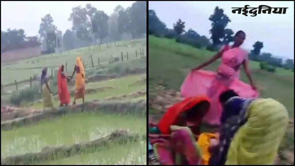 प्रसव पीड़ा से तड़प रही महिला ने खेत में दिया बच्चे को जन्म, रास्ता बंद होने से घर नहीं पहुंच सकी एंबुलेंस, साड़ी के घेरे में कराया प्रसव - राष्ट्रवाणी - Chhattisgarh समाचार
