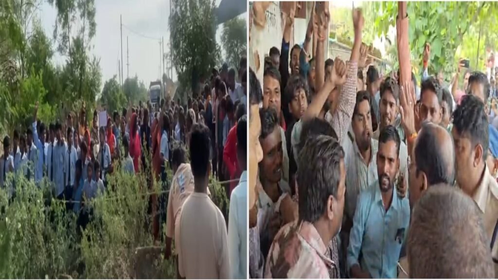 जर्जर स्कूल और खराब सड़क को लेकर ग्रामीणों का हंगामा: जमकर किया प्रदर्शन, प्रशासन ने दिया जल्द ठीक कराने का आश्वासन - राष्ट्रवाणी - Chhattisgarh समाचार जर्जर स्कूल और खराब सड़क को लेकर ग्रामीणों का हंगामा: जमकर किया प्रदर्शन, प्रशासन ने दिया जल्द ठीक कराने का आश्वासन - राष्ट्रवाणी - Chhattisgarh समाचार