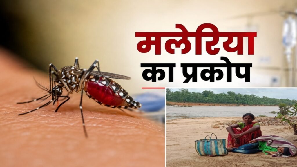 मलेरिया का प्रकोप: स्वास्थ्य सेवाओं का अभाव, इलाज के लिए उफनती नदी पार करने को मजबूर ग्रामीण - राष्ट्रवाणी - Chhattisgarh समाचार