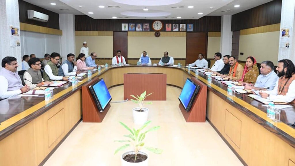 साय कैबिनेट निर्णय: छत्तीसगढ़ में 500 करोड़ रुपए के एआई मिशन को मंजूरी, बेमल का भारी मशीनरी प्लांट लगेगा, पॉवर जनरेशन कंपनी स्टॉक एक्सचेंज में होगी लिस्टेड… - राष्ट्रवाणी - Chhattisgarh समाचार साय कैबिनेट निर्णय: छत्तीसगढ़ में 500 करोड़ रुपए के एआई मिशन को मंजूरी, बेमल का भारी मशीनरी प्लांट लगेगा, पॉवर जनरेशन कंपनी स्टॉक एक्सचेंज में होगी लिस्टेड… - राष्ट्रवाणी - Chhattisgarh समाचार