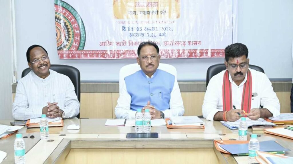 टास्क फोर्स की पहली बैठक : सीएम साय ने कहा – पेसा और वन अधिकार कानून का प्रभावी क्रियान्वयन सरकार की प्राथमिकताओं में शामिल - राष्ट्रवाणी - Chhattisgarh समाचार