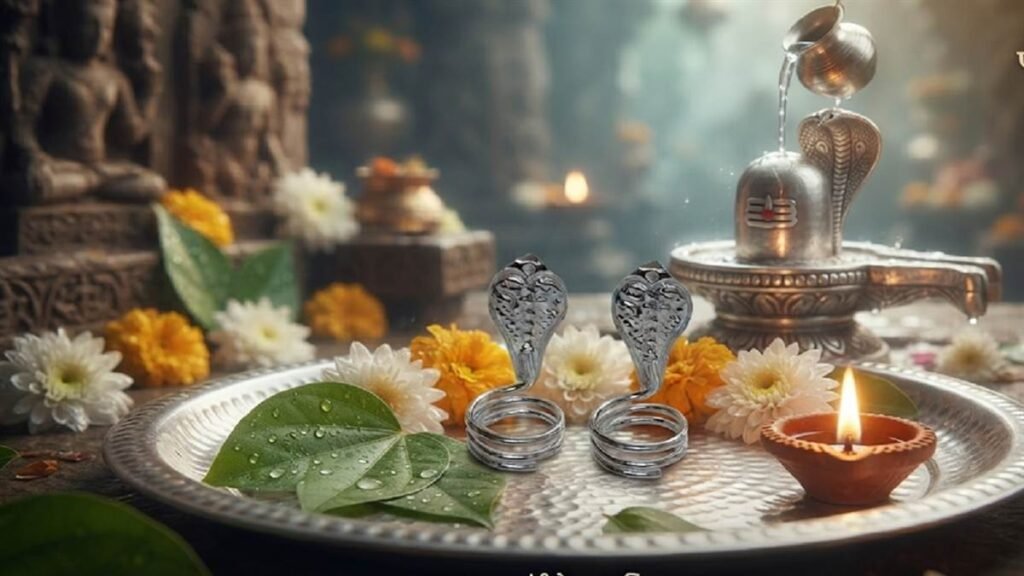 सावन में बढ़ी चांदी के नाग-नागिन की चमक, शिव श्रृंगार पहली पसंद, नागपंचमी पर कालसर्प दोष निवारण अनुष्ठान - राष्ट्रवाणी - Chhattisgarh समाचार