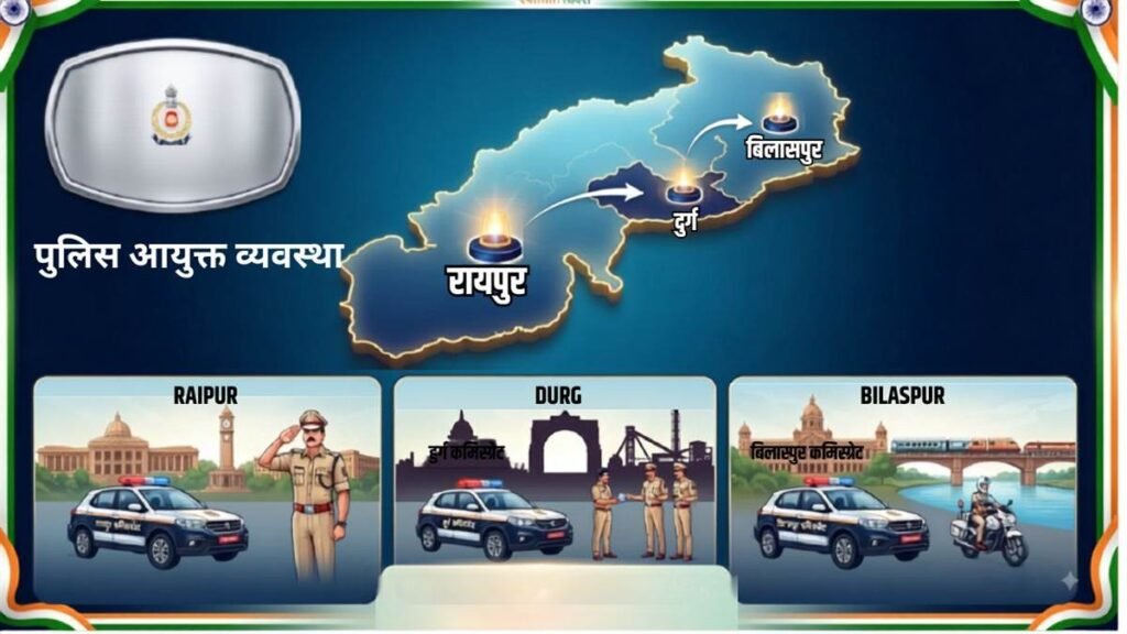 छत्तीसगढ़ में पुलिस कमिश्नर प्रणाली का दायरा बढ़ाने की तैयारी, इन शहरों में तैनात किए जा सकते हैं कमिश्नर - राष्ट्रवाणी - Chhattisgarh समाचार छत्तीसगढ़ में पुलिस कमिश्नर प्रणाली का दायरा बढ़ाने की तैयारी, इन शहरों में तैनात किए जा सकते हैं कमिश्नर - राष्ट्रवाणी - Chhattisgarh समाचार