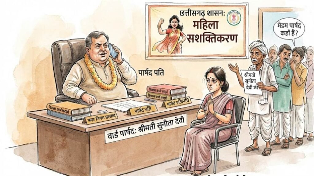 छत्तीसगढ़ के निकायों में ‘पति राज’ पर सरकार का प्रतिबंध, महिला पार्षदों को निभानी होगी जिम्मेदारी - राष्ट्रवाणी - Chhattisgarh समाचार छत्तीसगढ़ के निकायों में ‘पति राज’ पर सरकार का प्रतिबंध, महिला पार्षदों को निभानी होगी जिम्मेदारी - राष्ट्रवाणी - Chhattisgarh समाचार