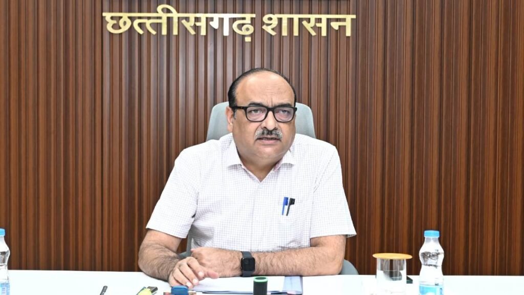 मुख्य सचिव की विभागीय सचिवों के साथ उच्च स्तरीय बैठक: कहा- रिटायरमेंट से पहले प्रकरणों का करें निराकरण, अधिकारियों को दिए आवश्यक निर्देश - राष्ट्रवाणी - Chhattisgarh समाचार