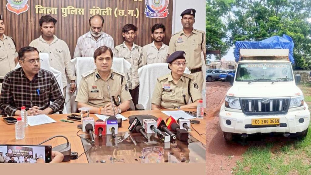 ऑपरेशन बाज : पदस दुकानों में चोरी करने वाले गिरोह का पर्दाफाश, 4 आरोपी गिरफ्तार, तीन जिलों की वारदातों के खुले राज - राष्ट्रवाणी - Chhattisgarh समाचार