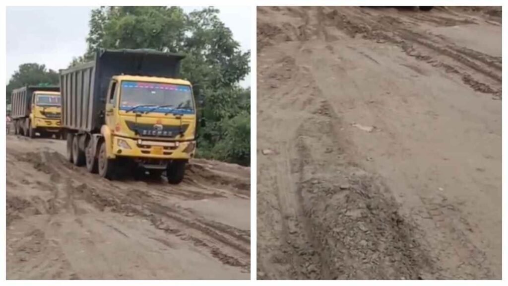 एनएच-45 बना जानलेवा जंजाल! 600 करोड़ की सड़क का बेस कमजोर, 40 किमी मार्ग धंसा, उग्र हुए ग्रामीण - राष्ट्रवाणी - Chhattisgarh समाचार