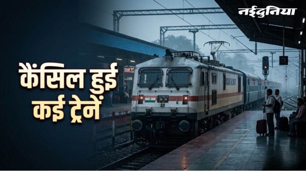 छत्तीसगढ़ के रेल यात्रियों को बड़ा झटका, तीजा और गणेश चतुर्थी पर 7 मेमू और पैसेंजर ट्रेनें रद, यात्री बसों पर बढ़ा दबाव – राष्ट्रवाणी