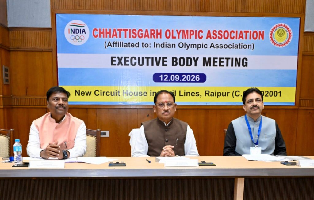खेल प्रतिभाओं को आगे बढ़ाने के लिए संसाधनों और अवसरों की नहीं होगी कमी: मुख्यमंत्री विष्णु देव साय – राष्ट्रवाणी खेल प्रतिभाओं को आगे बढ़ाने के लिए संसाधनों और अवसरों की नहीं होगी कमी: मुख्यमंत्री विष्णु देव साय – राष्ट्रवाणी