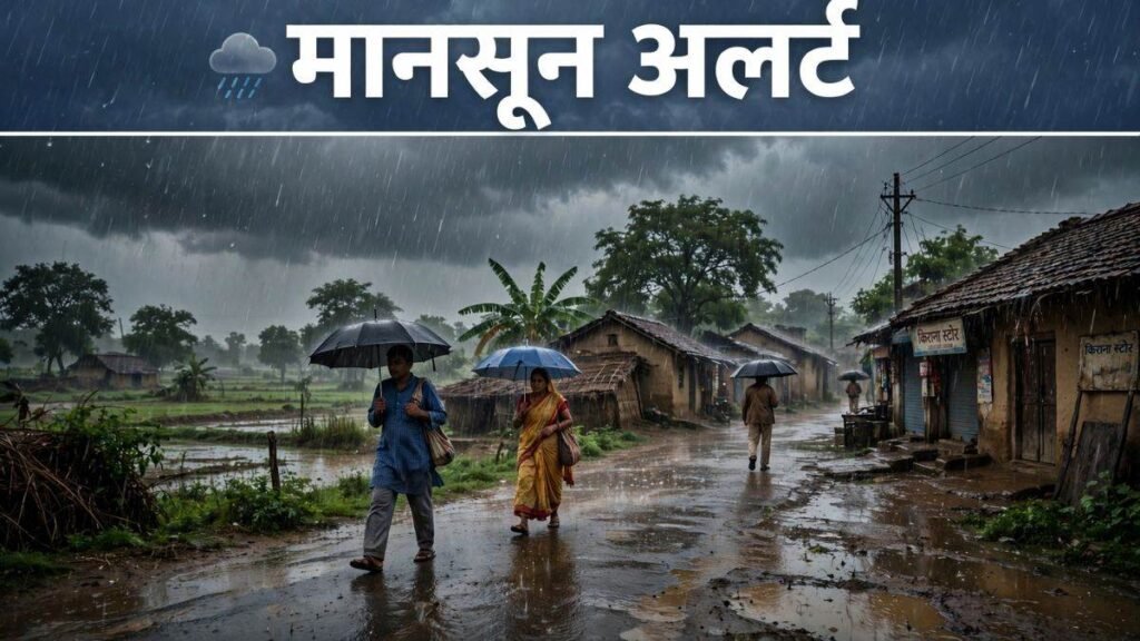 CG Weather: छत्तीसगढ़ में मानसून फिर सक्रिय… रायपुर-दुर्ग समेत कई जिलों में भारी बारिश का अलर्ट – राष्ट्रवाणी