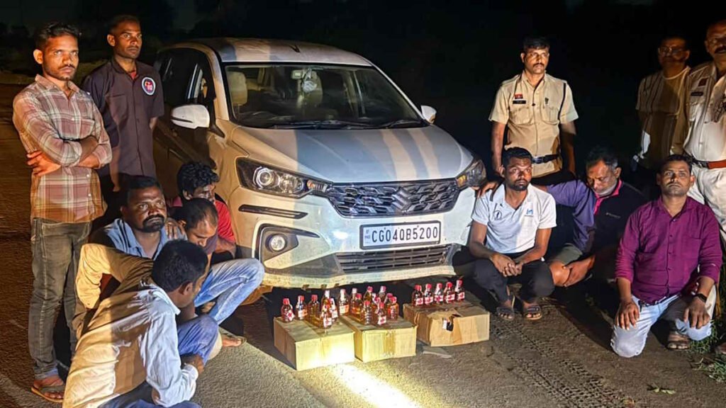 शराब दुकान के सुपरवाइजर व सेल्समैन बने कोचिए! संकुल समन्वयक शिक्षक समेत 7 रंगे हाथों गिरफ्तार, 8 लाख की कार और 160 पाव शराब जब्त… – राष्ट्रवाणी