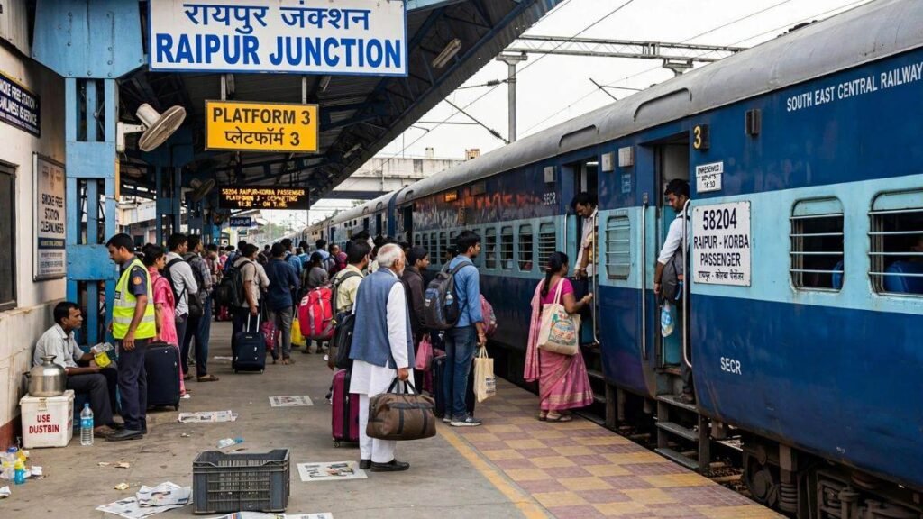 Indian Railway: छत्तीसगढ़ के रेल यात्रियों को बड़ी राहत… आज से फिर चलेगी रायपुर-कोरबा पैसेंजर ट्रेन – राष्ट्रवाणी