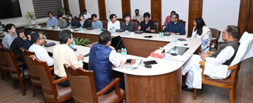 भारत-जापान के बीच सांस्कृतिक जुड़ाव को शिक्षा और तकनीक दे रहे नया विस्तार : मुख्यमंत्री विष्णु देव साय – राष्ट्रवाणी भारत-जापान के बीच सांस्कृतिक जुड़ाव को शिक्षा और तकनीक दे रहे नया विस्तार : मुख्यमंत्री विष्णु देव साय – राष्ट्रवाणी