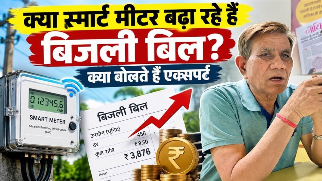 छत्तीसगढ़ में स्मार्ट मीटर से क्यों बढ़ रहा बिजली बिल? 2-3 गुना बिल की शिकायतों के बीच एक्सपर्ट ने बताए कारण – राष्ट्रवाणी