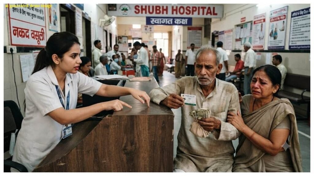 आयुष्मान भारत योजना के नाम पर दोहरी लूट, बिलासपुर के अस्पतालों में कार्ड से फर्जीवाड़ा, नकद वसूली जारी – राष्ट्रवाणी