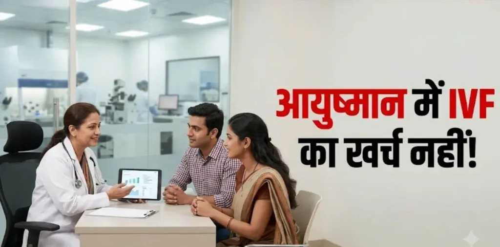 आयुष्मान में महिलाओं की कई सर्जरी कवर, लेकिन IVF और फर्टिलिटी इलाज का खर्च खुद उठाएंगे दंपती, पढ़ें योजना में क्या शामिल और क्या नहीं – राष्ट्रवाणी