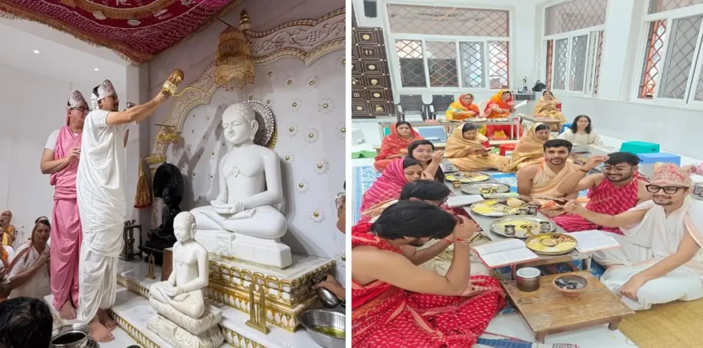 पर्युषण पर्व का समापन: श्री शांतिनाथ दिगंबर जैन मंदिर में हुआ विशेष आयोजन, अनंत चतुर्दशी पर भगवान जिनेंद्र को चढ़ाया गया निर्वाण लाडू – राष्ट्रवाणी पर्युषण पर्व का समापन: श्री शांतिनाथ दिगंबर जैन मंदिर में हुआ विशेष आयोजन, अनंत चतुर्दशी पर भगवान जिनेंद्र को चढ़ाया गया निर्वाण लाडू – राष्ट्रवाणी