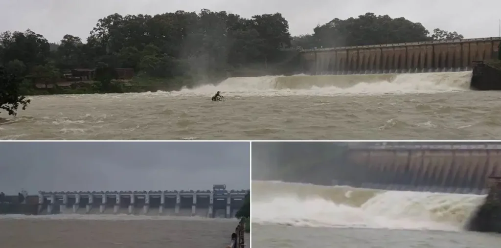 धमतरी में लगातार बारिश से डैम लबालब, गंगरेल के 10 गेट खुले, 54,000 क्यूसेक पानी महानदी में छोड़ा; गांवों में अलर्ट – राष्ट्रवाणी धमतरी में लगातार बारिश से डैम लबालब, गंगरेल के 10 गेट खुले, 54,000 क्यूसेक पानी महानदी में छोड़ा; गांवों में अलर्ट – राष्ट्रवाणी