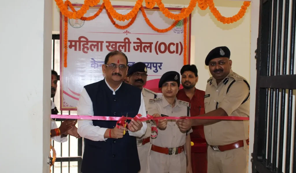 डीजी जेल हिमांशु गुप्ता के कर कमलों से केंद्रीय जेल, रायपुर में छत्तीसगढ़ राज्य की प्रथम महिला खुली जेल (वीमेन ओ.सी.आई.) का शुभारंभ – राष्ट्रवाणी