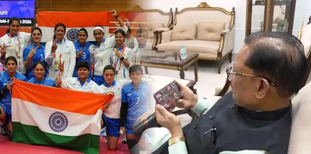 एशियन गेम्स में भारतीय महिला कबड्डी टीम ने जीता गोल्ड, छत्तीसगढ़ की संजू देवी ने निभाई अहम भूमिका; मुख्यमंत्री साय ने वीडियो कॉल कर दी बधाई, कहा- आपकी सफलता प्रदेश की बेटियों के लिए प्रेरणा – राष्ट्रवाणी