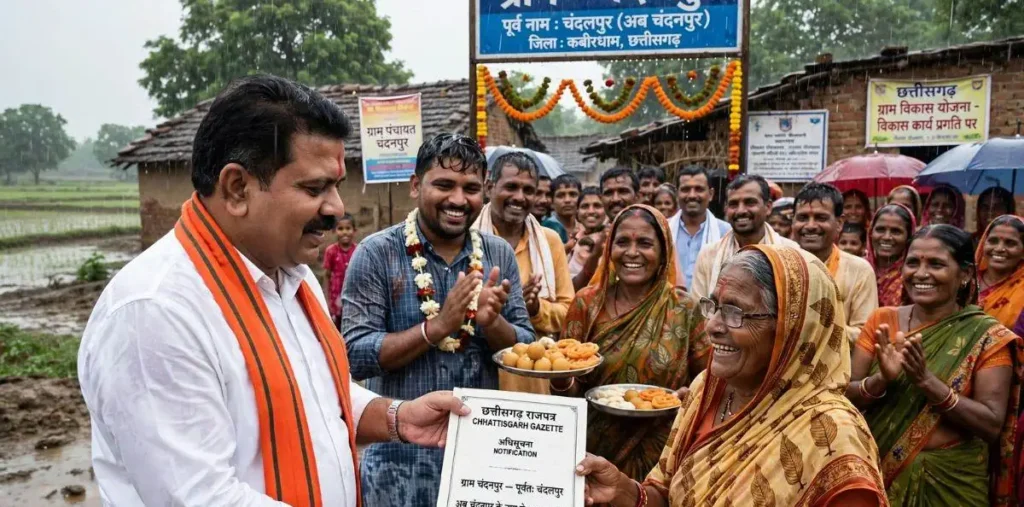 छत्तीसगढ़ में कवर्धा के चंडालपुर का नाम बदलकर हुआ चंदनपुर, वर्षों पुरानी मांग पूरी; राजपत्र जारी – राष्ट्रवाणी