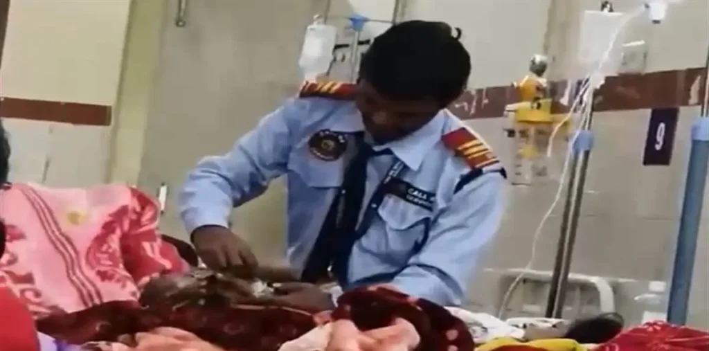 रायपुर के कालीबाड़ी मातृ-शिशु अस्पताल में गार्ड ने मरीजों की ड्रिप निकाली,स्टॉफ नर्स और गार्ड इंचार्ज को नोटिस – राष्ट्रवाणी