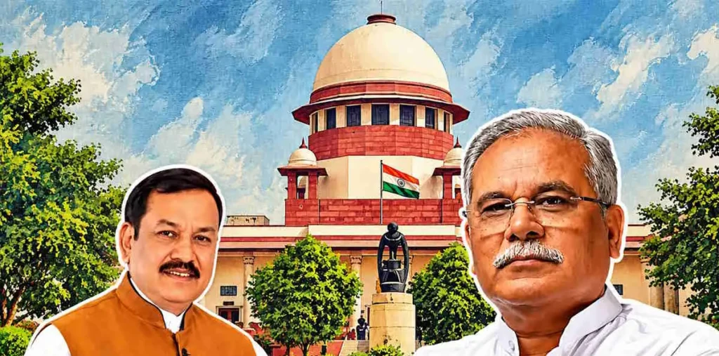 पूर्व मुख्यमंत्री भूपेश बघेल को लगा सुप्रीम कोर्ट से झटका, हाई कोर्ट में दाखिल याचिका को निरस्त करने लगाया था SLP – राष्ट्रवाणी