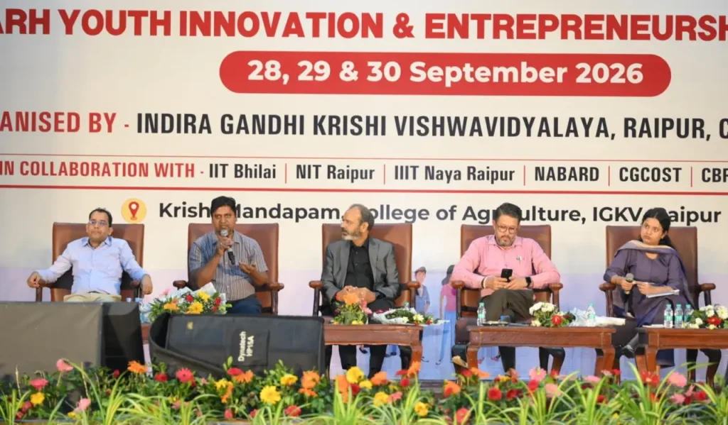 छत्तीसगढ़ युवा नवाचार एवं उद्यमिता कॉन्क्लेव 2026 में युवाओं को नवाचार एवं उद्यमिता से जोड़ने पर जोर – राष्ट्रवाणी