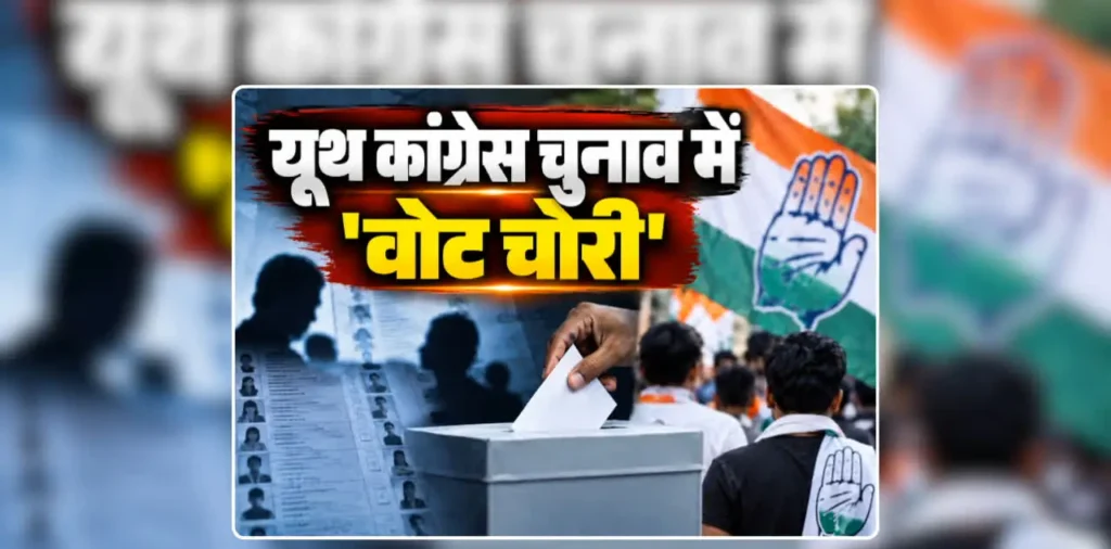 Vote Chori in Youth Congress Election: ‘1000 रुपए प्रतिदिन…दूसरे राज्यों से बुलाकर लोगों से डलवाए वोट’ यूथ कांग्रेस चुनाव में ‘वोट चोरी’ का सनसनीखेज खुलासा, पार्टी के ही नेताओं ने खोली पोल – राष्ट्रवाणी Vote Chori in Youth Congress Election: ‘1000 रुपए प्रतिदिन…दूसरे राज्यों से बुलाकर लोगों से डलवाए वोट’ यूथ कांग्रेस चुनाव में ‘वोट चोरी’ का सनसनीखेज खुलासा, पार्टी के ही नेताओं ने खोली पोल – राष्ट्रवाणी