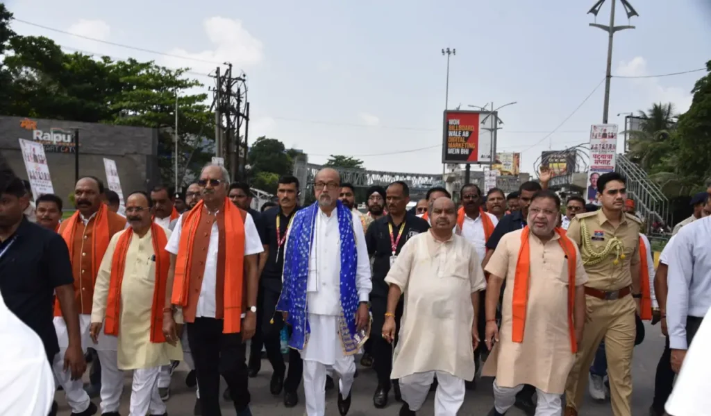 नशा मुक्त भारत के संकल्प के साथ राज्यपाल डेका ने की पदयात्रा – राष्ट्रवाणी नशा मुक्त भारत के संकल्प के साथ राज्यपाल डेका ने की पदयात्रा – राष्ट्रवाणी