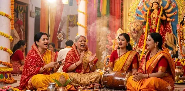 शारदा सिन्हा का यह देवी गीत सुन भक्तिमय होगा माहौल, मां के चरण पखारने से आरती तक; समाई है पूजा की पूरी विधि – राष्ट्रवाणी शारदा सिन्हा का यह देवी गीत सुन भक्तिमय होगा माहौल, मां के चरण पखारने से आरती तक; समाई है पूजा की पूरी विधि – राष्ट्रवाणी