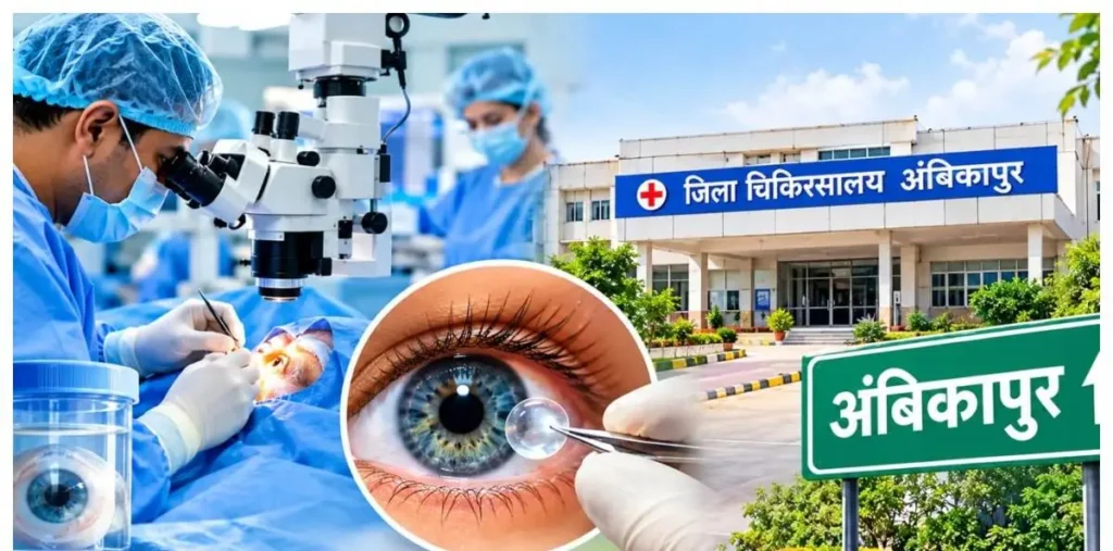 अब अंबिकापुर में ही होगा नेत्र प्रत्यारोपण, बिलासपुर नहीं भेजनी पड़ेगी आंखें, वजह जानकर हो जाएंगे हैरान – राष्ट्रवाणी