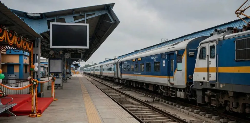 रायपुर: रेलवे बोर्ड की मंजूरी… ट्रैक-रैक और टाइम-टेबल तैयार होने के बाद भी नहीं चली रायपुर-रावघाट ट्रेन, रेल मंत्री का दौरा कैंसिल होने से अटका उद्घाटन – राष्ट्रवाणी