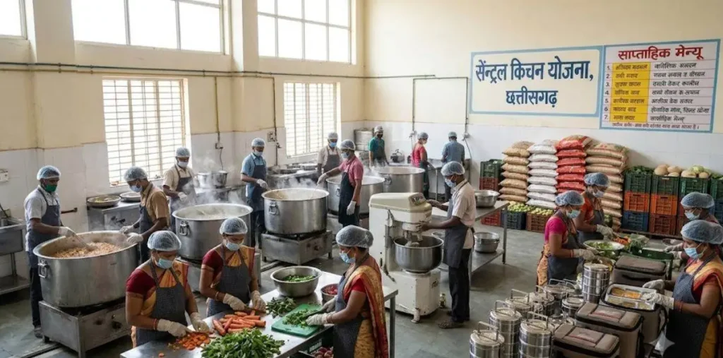 छत्तीसगढ़ में होगा सेंट्रल किचन का विस्तार, नगर निगम और जिला मुख्यालय के आसपास के स्कूल होंगे शामिल; सप्ताह में अलग-अलग मेन्यू – राष्ट्रवाणी छत्तीसगढ़ में होगा सेंट्रल किचन का विस्तार, नगर निगम और जिला मुख्यालय के आसपास के स्कूल होंगे शामिल; सप्ताह में अलग-अलग मेन्यू – राष्ट्रवाणी